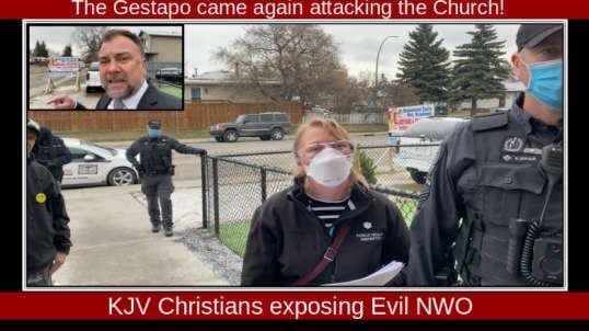 The Gestapo came again attacking the Church