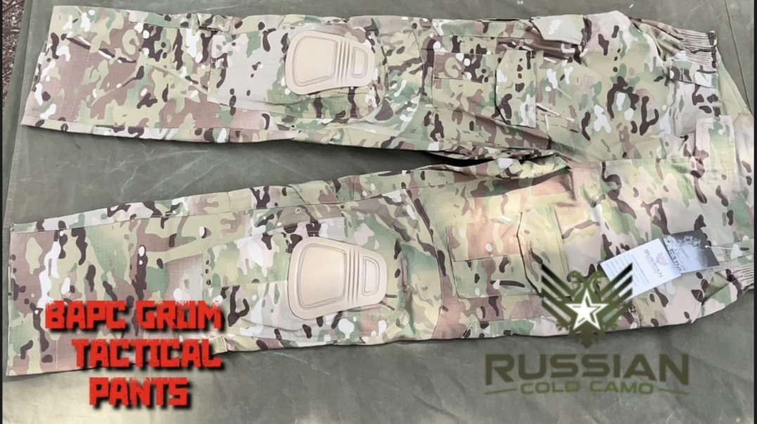 Russian Cold Camo  bAPC Grom Tactical Pants Multicam