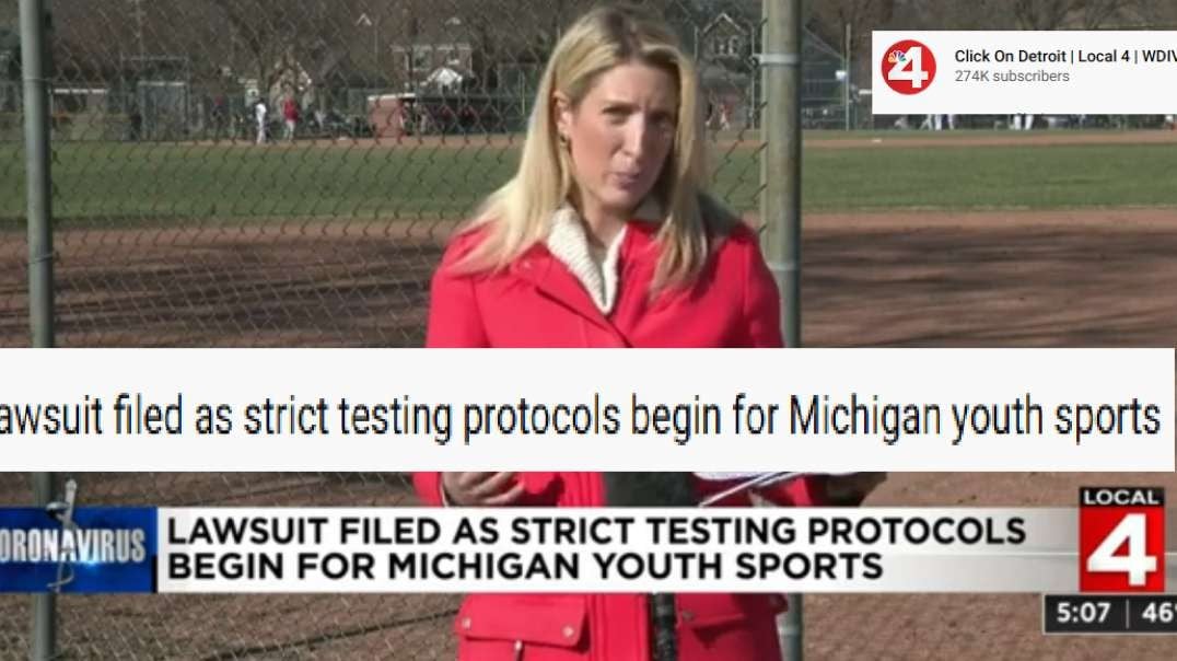 KIDS DOING SPORTS  FORCED TO TEST!!!  KIDS WHO WEAR MASK'S 1 TEST A WEEK / KIDS NO MASK HAVE TO TEST 3 TIMES A WEEK!!! SOME CASES 7 TIMES A WEEK!!!