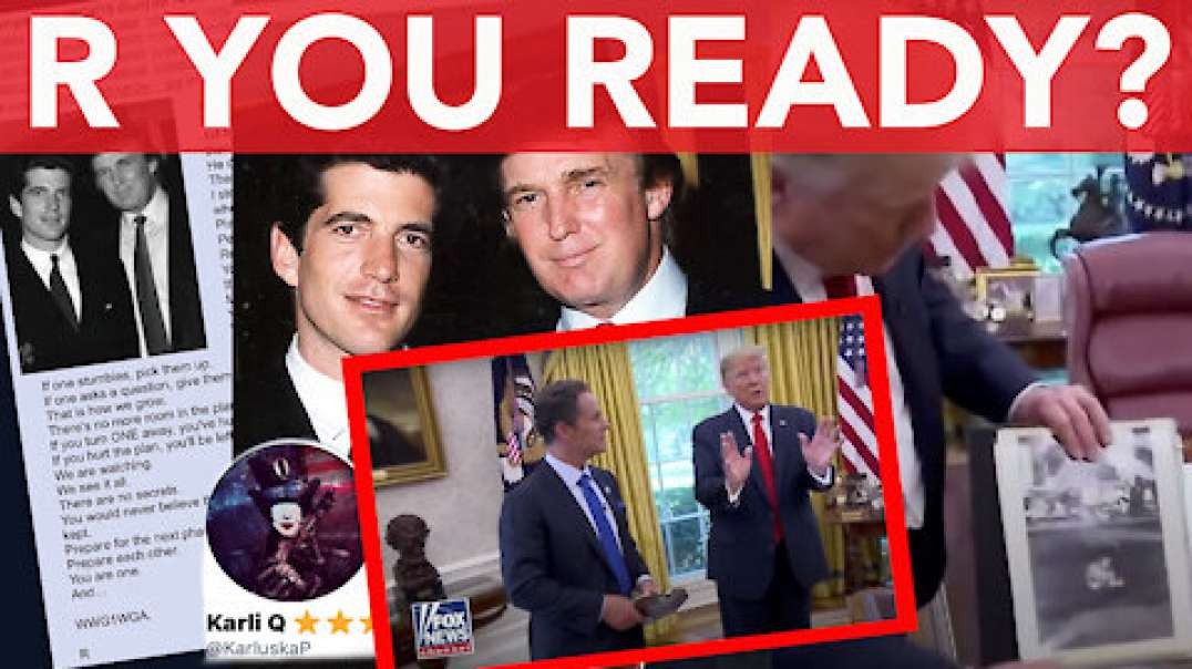 R you ready President Trump believes R is alive You decide!