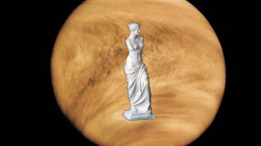 Planet Venus: One of Proto-Saturn's Planets given Water but not likely Life.  Some call it Lucifer, the morning star..