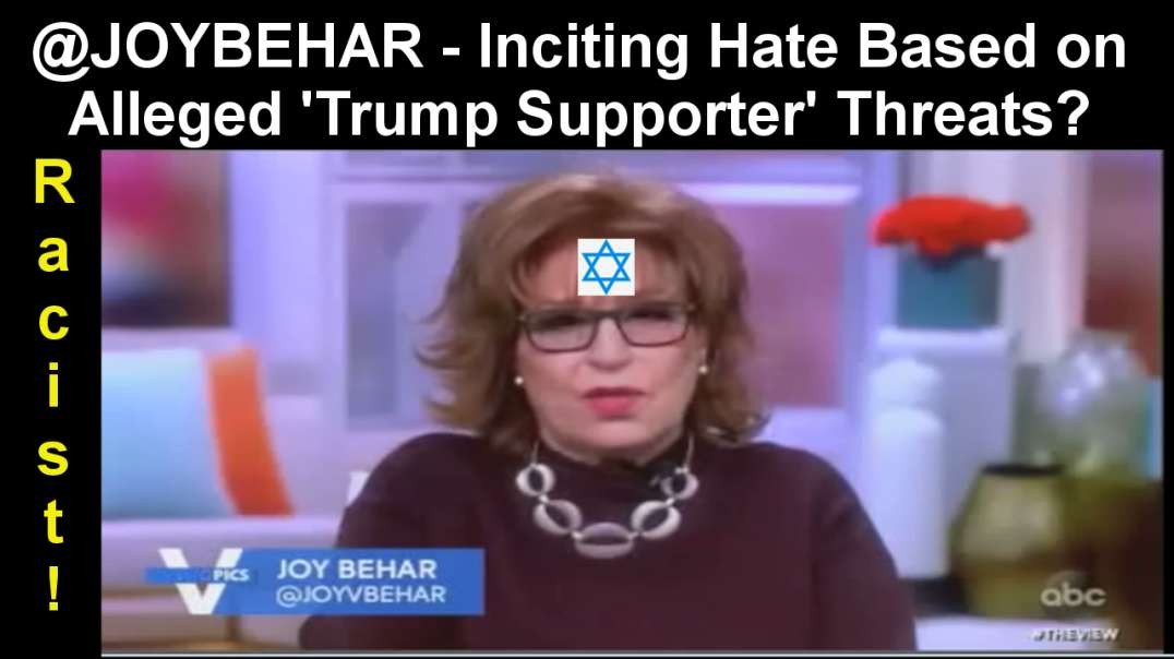 The Latest Jew Inciting Hate Against 'Fascist Trump Supporters'.