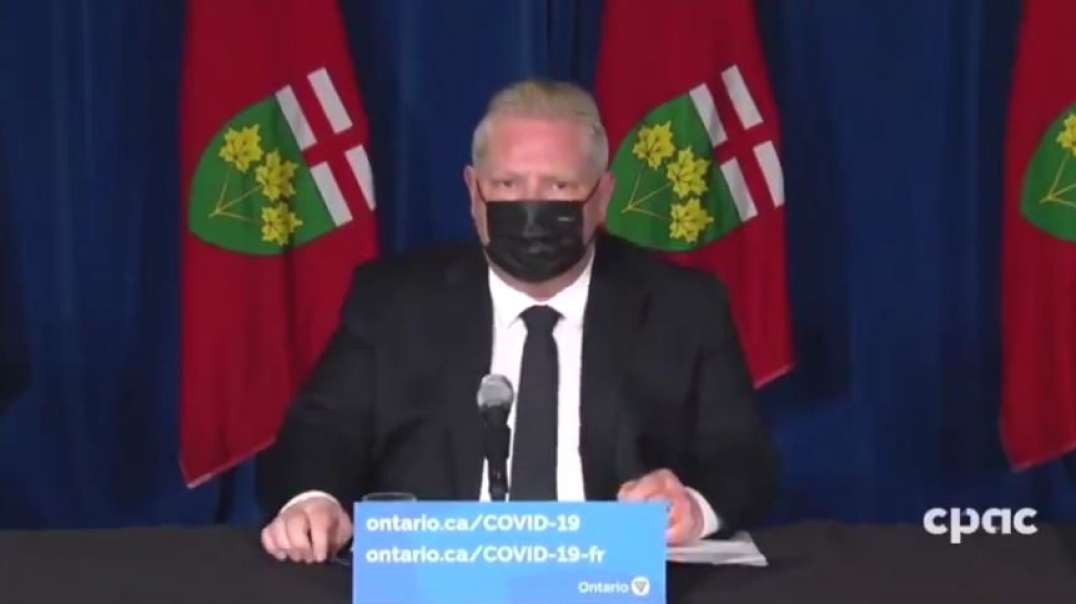 Ontario Canada is now Officially a Police State