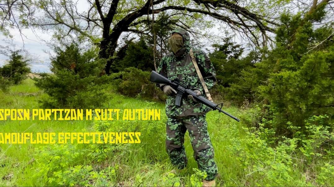 SSO/SPOSN Partizan M Suit Autumn Camouflage Effectiveness