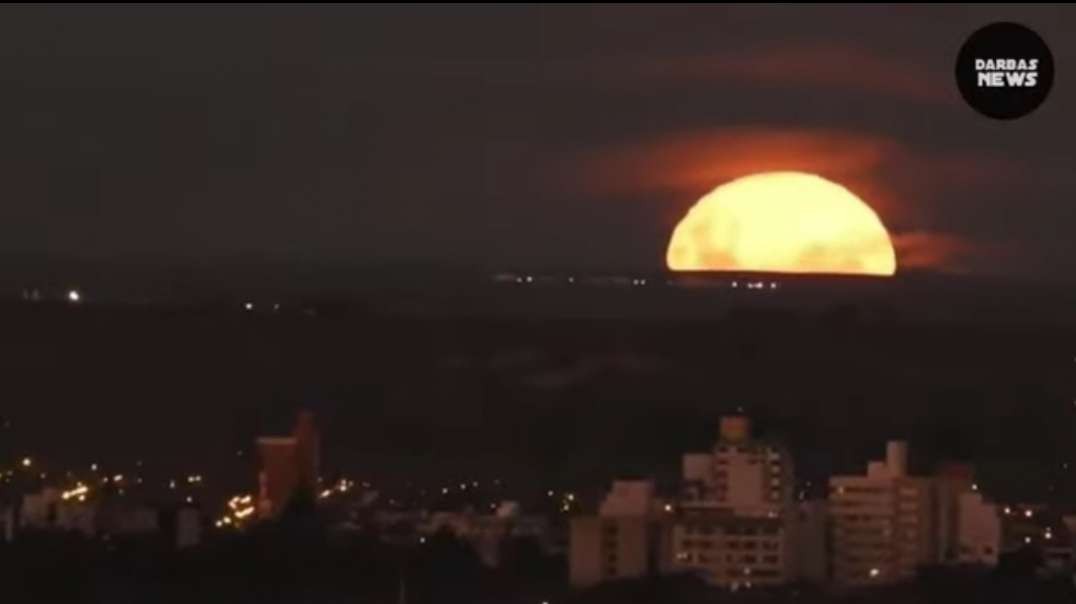 Amazing images! This is how the full moon came out in Patagonia Argentina - Giant M.mp4