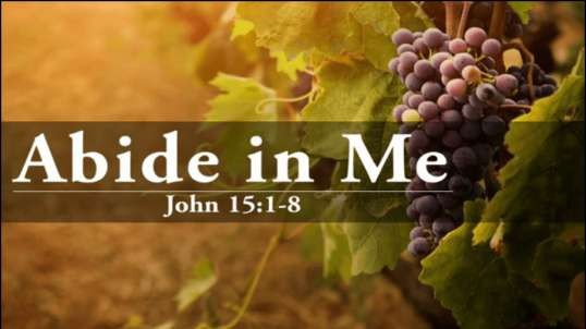 The Faith I Live By: "Union With Christ"-- By Ellen G. White