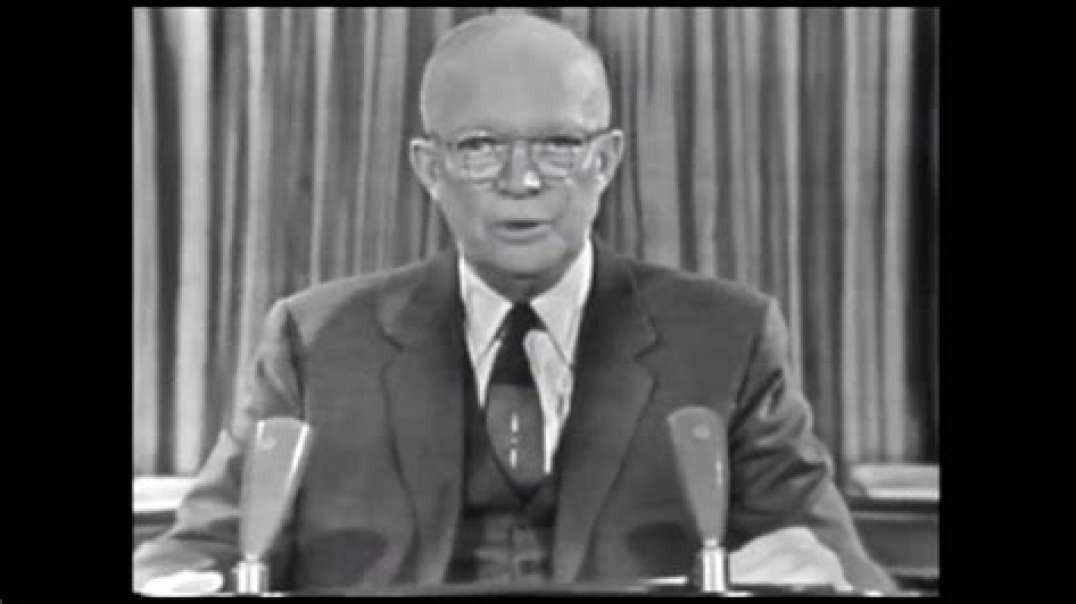 Eisenhower Farewell Address - 'Military Industrial Complex' WARNING