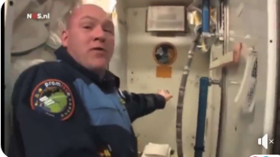 Andre Kuipers Drops ISS Loose Screw NASA Zero-G Hoax.mp4