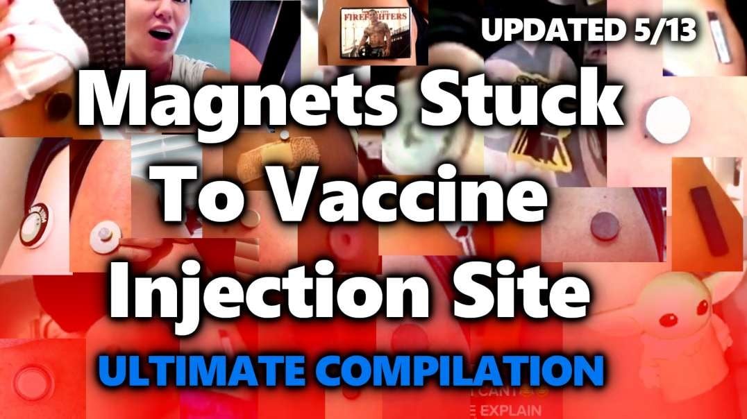 UPDATED COMPILATION OF MAGNETS STICKING TO PEOPLE'S ARMS - NANOTECHNOLOGY DEPLOYED [2021-05-13] - TIM TRUTH (VIDEO)