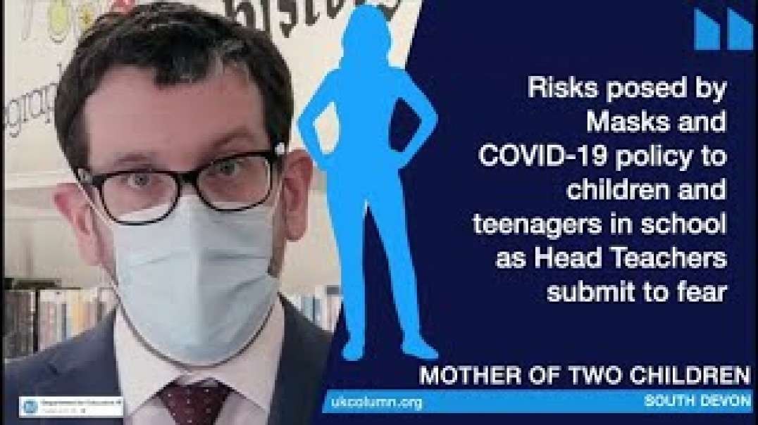 School Mum Speaks Out On COVID Masks And Lockdown Risks To Children