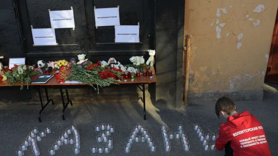 Russia mourns deaths of seven children & two staff slain in bloody Kazan school shooting by teen gunman