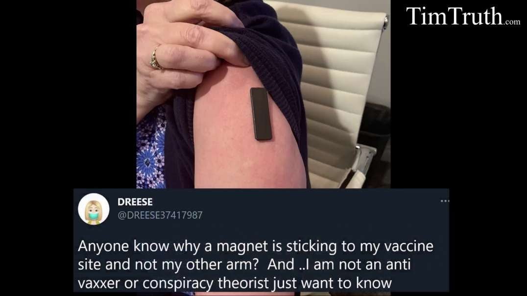 MORE Videos Of Magnets Sticking To Vaccinated People's Arms