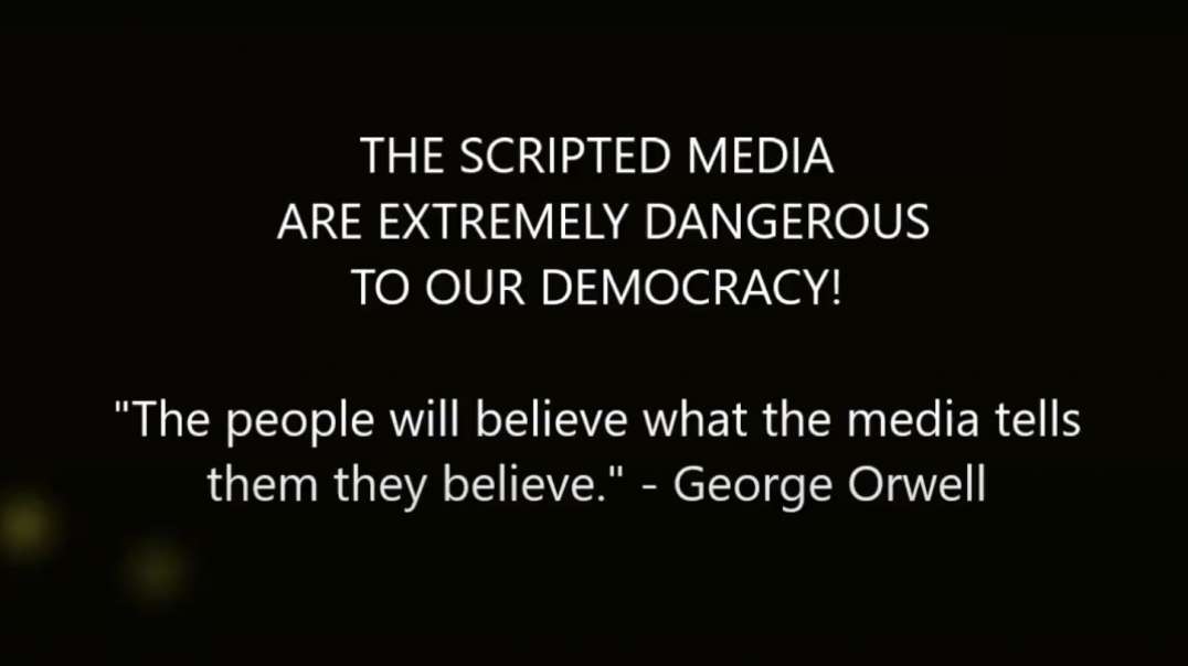 NO LONGER REPORTING THE NEWS- THE MEDIA TAKES ITS ORDERS