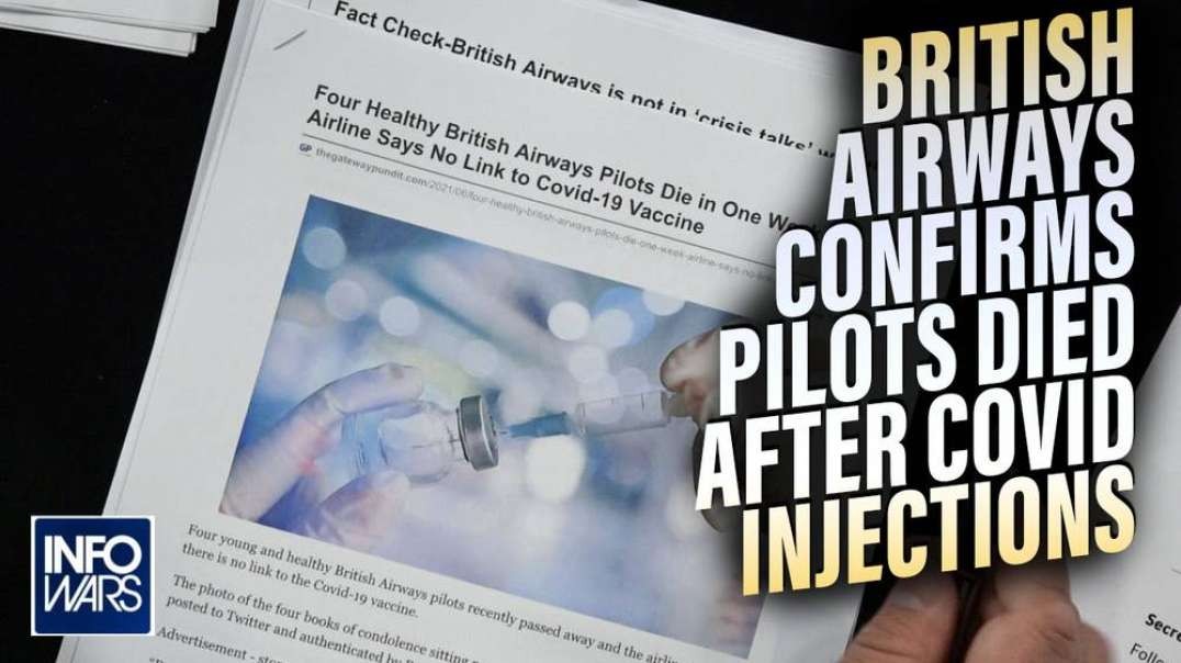 British Airways Confirms Pilots Died After Covid Injection