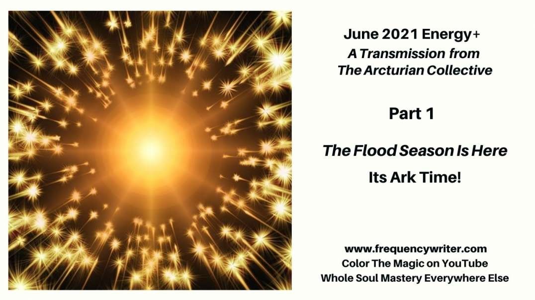 June 2021+ Energy ~ A Message from The Arcturian Collective: The Flood Season Is Here, Its Ark Time!