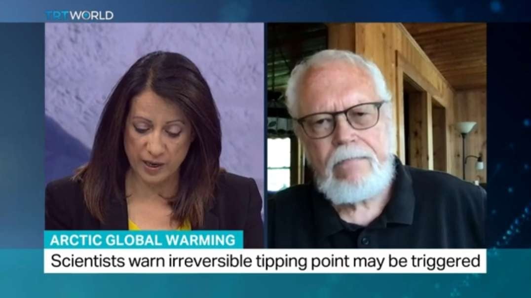 Scientists warn an irreversible Arctic tipping point may be triggered.mp4