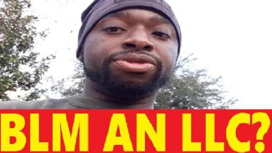 Black Man Exposes Black Lives Matter Chapter Proves Financial Scam And Requests Birth Certificate? BLM AN LLC?