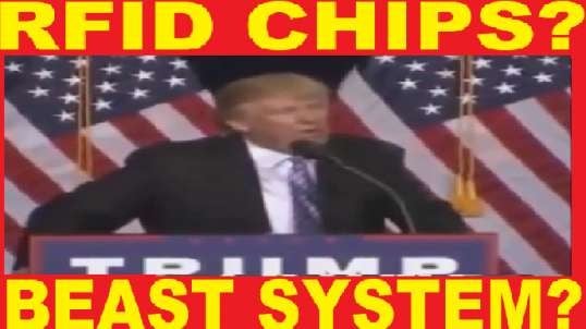 IS TRUMP PROMOTING RFID CHIP? 😔 OR SOMETHING ELSE?🤔 IS THIS WHY? THERE ARE MAGNETS STICKING TO VACCINATED ARMS?