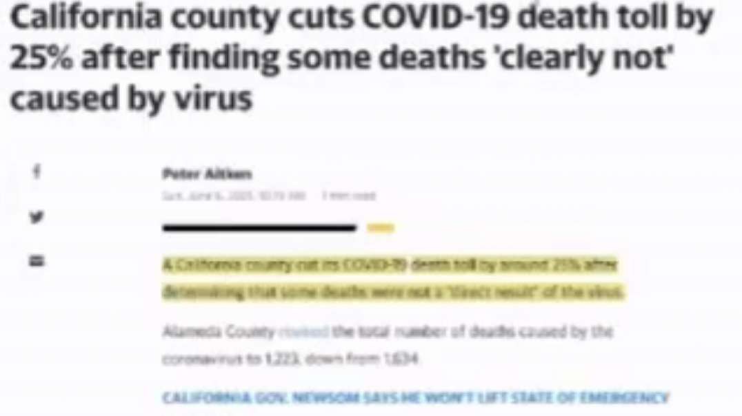 States have been lying about Covid911 deaths from the beginning