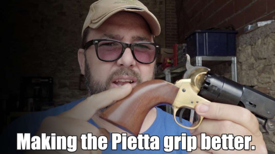 Fixing the Pietta Colt 1851 grip
