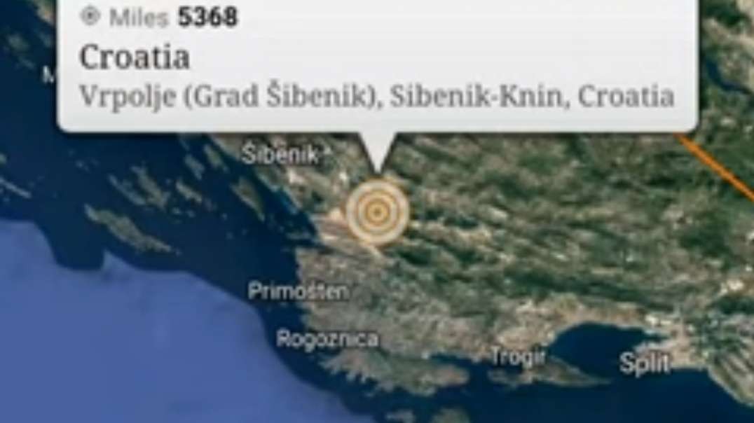4.8 Earthquake Sibenik, Croatia 6-7-21.mp4