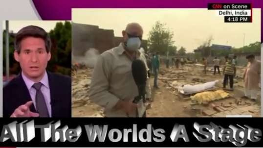 CNN Overwhelmed Cemetery Shows Chaos Pandemonium Everywhere War Zone in india Covid19.mp4