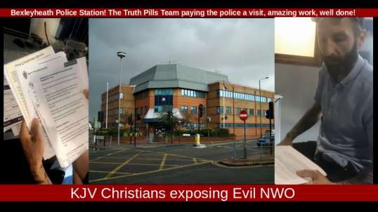 Bexleyheath Police Station! The Truth Pills Team paying the police a visit, amazing work, well done!