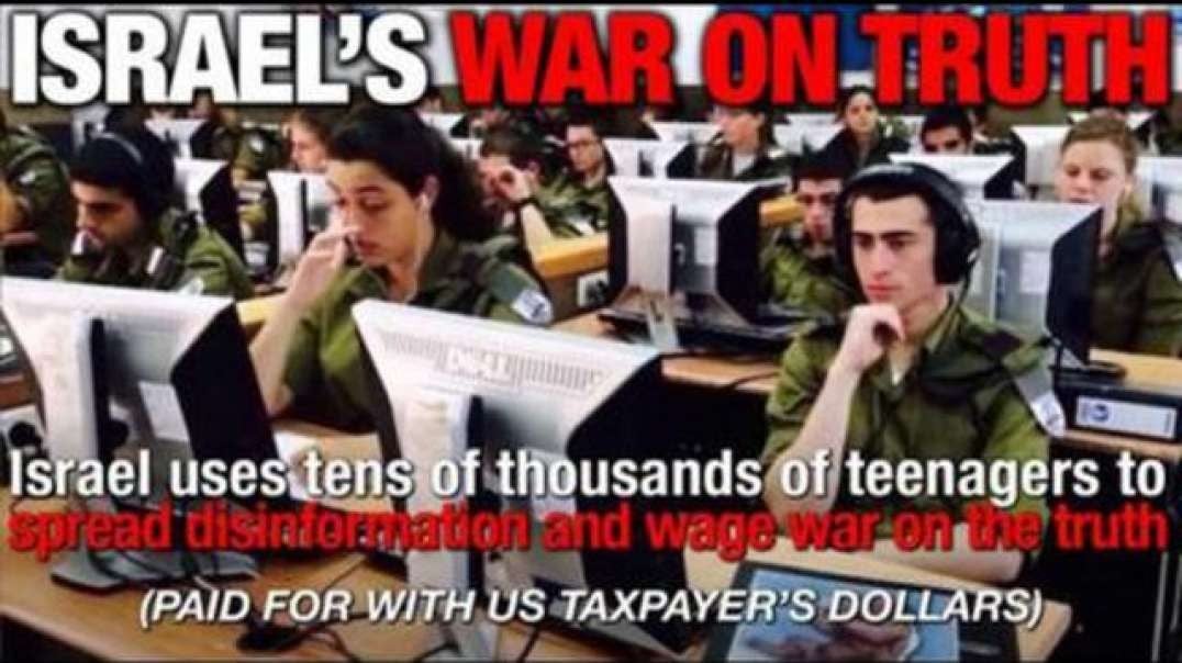 Israel's War on Truth - Paid Shills and Trolls Underneath Your Comments