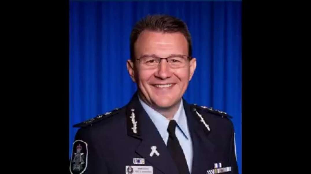Hope? Leaked audio from highest Australian police officer - white hats?