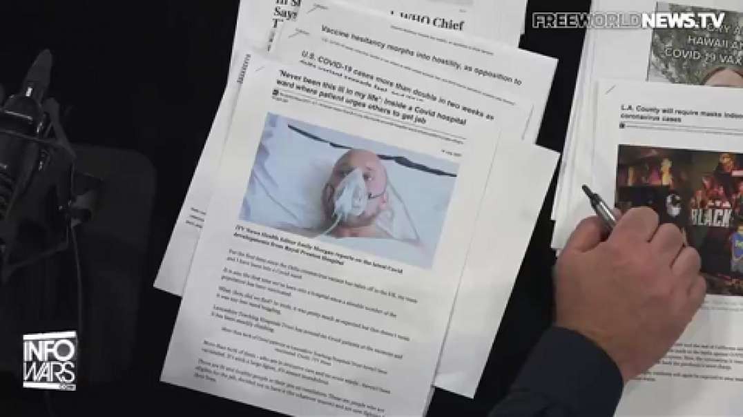 MALE ACTOR CAUGHT PLAYING PATIENT IN COVID PROPAGANDA PIECE.mp4
