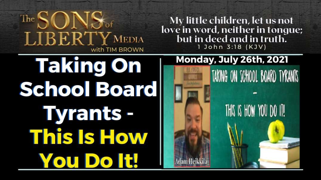 Taking On School Board Tyrants - This Is How You Do It!