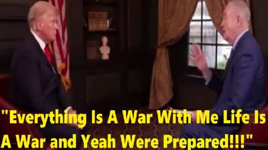 Trump: Everything Is A War With Me Life Is A War and Yeah Were Prepared!!! Everything Is A War With Me Life Is A War and Yeah Were Prepared!!! 7/8/2021