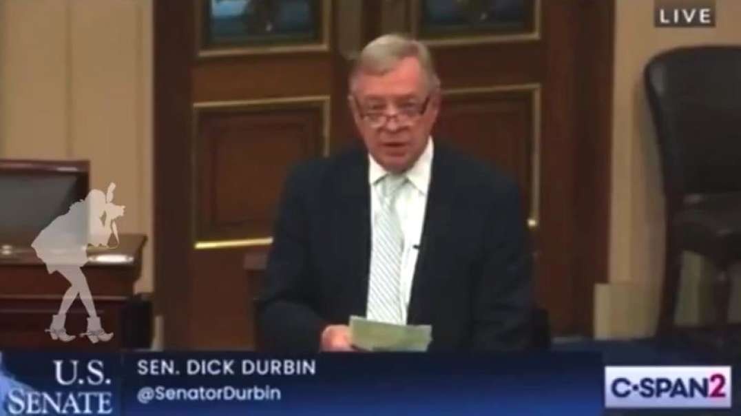 Senator Dick Durbin Admits "Millions have Died from the Vaccines"