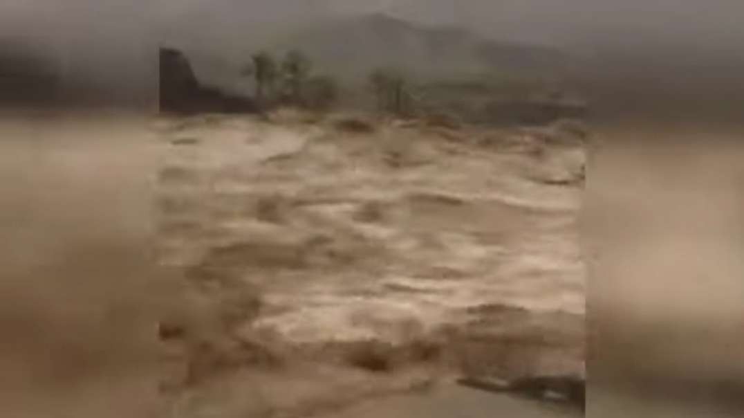 God is furious! Iran has been destroyed by a crazy flood! Next to Germany, Belgi.mp4