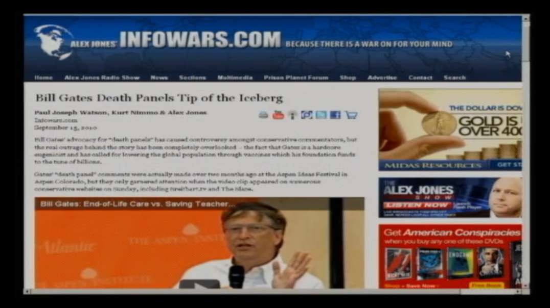 Bill Gates Death Panels Tip of the Iceberg