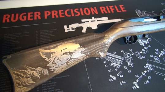 Ruger 10/22 (Talo Exclusive) Engraved Wolf Edition (HD)