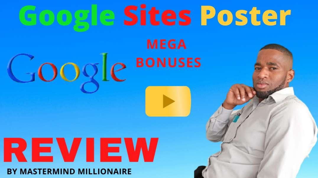 Google Sites  Poster Demo Google Sites Affiliate Marketing