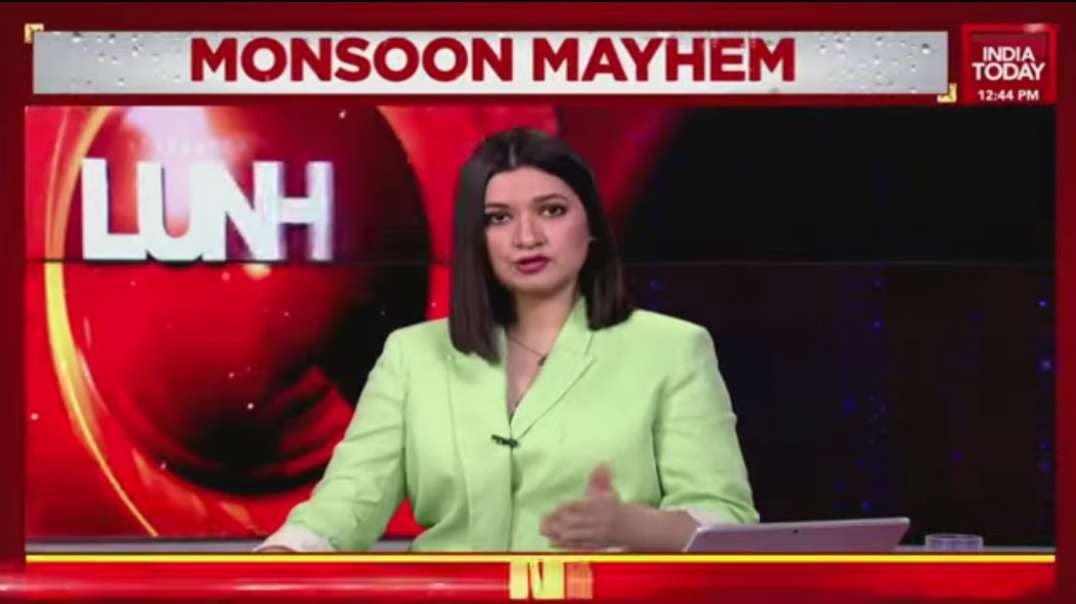 Monsoon Flood Fury- Roads, Highways Blocked Due To Landslides In Himachal, Uttar.mp4