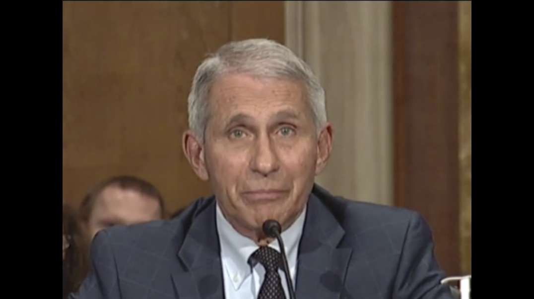 Fauci's Sweating Bullets! Lock Him up!