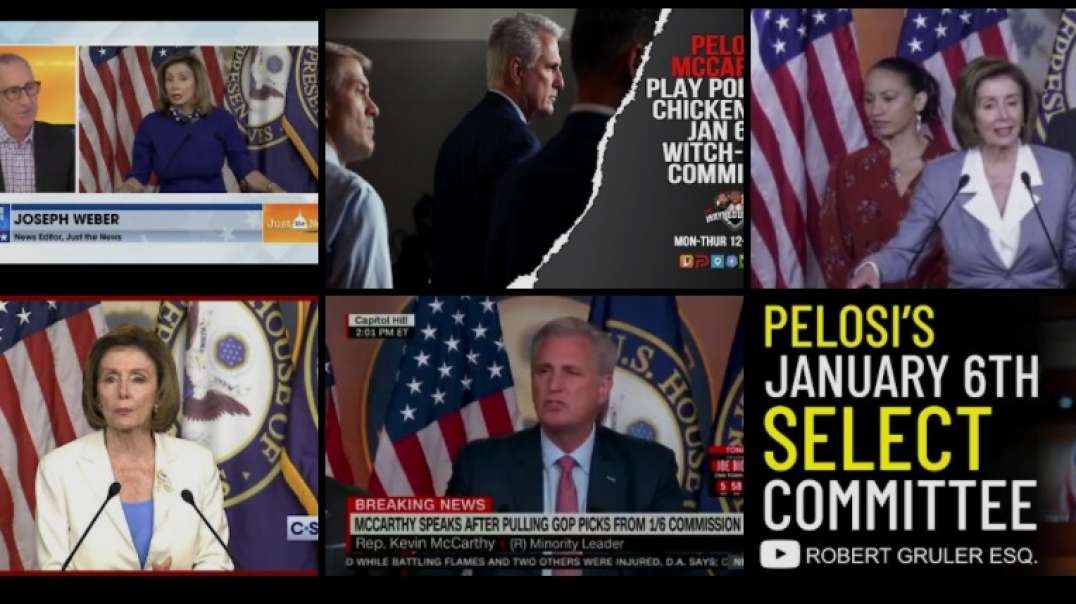 McCarthy to pull Jan. 6 select committee nominees if Pelosi doesn apos;t seat all - Just the News Now.mp4