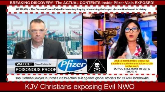 BREAKING DISCOVERY! The ACTUAL CONTENTS Inside Pfizer Vials EXPOSED!