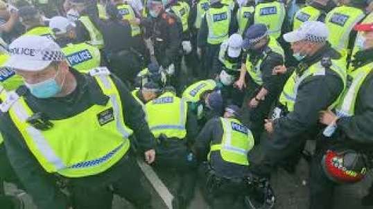 Will Of Resistance GB Violently Arrested in Parliament Square, Freedom Day Protest