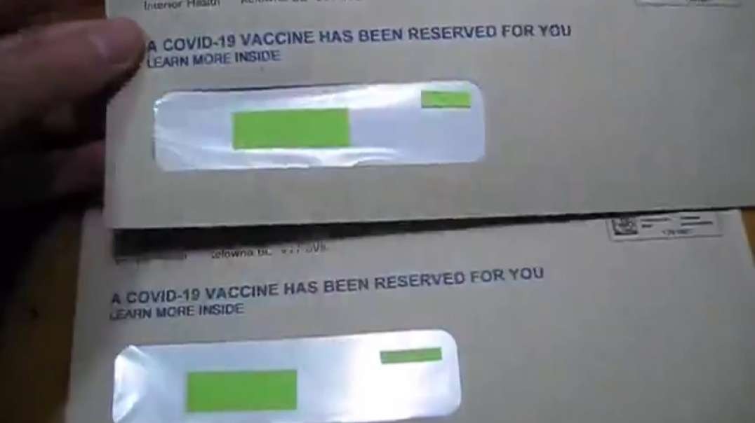Chinada Government Sends Creepy Letters to Unvaxxed Canadian