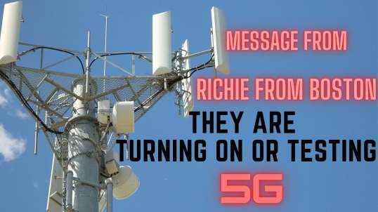 They Are Either Turning ON Or Testing 5G For The Future Event!!!!