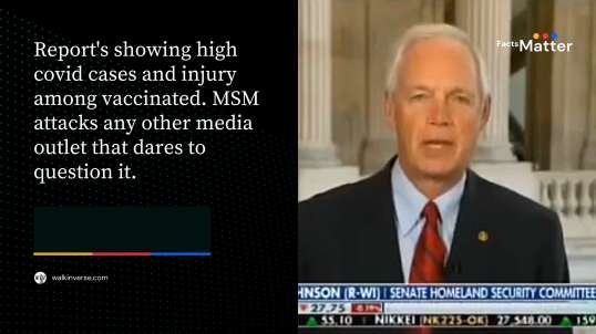 Media Blocks Truth About Adverse Reactions and Vaccinated Are Sick