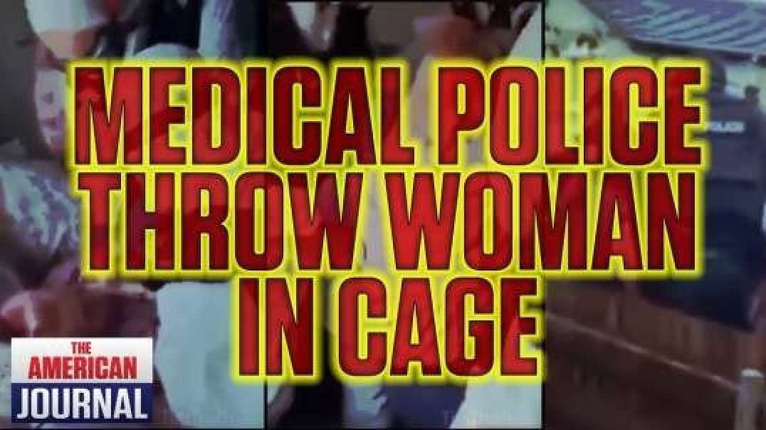 SHOCKING VIDEO Shows Irish Woman Thrown In Cage By Medical Police.mp4