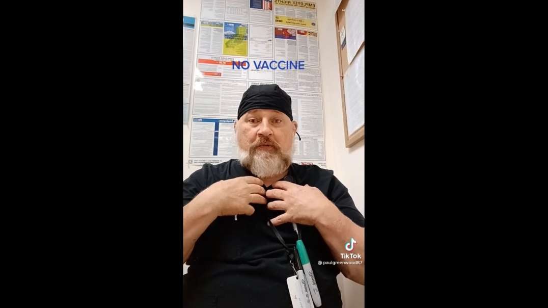 NURSES WENT FROM HEROES TO ZEROES - AT LEAST THE ONES REFUSING TO TAKE THE DEPOPULATION JAB [2021-08-14] - PAUL GREENWOOD (VIDEO)
