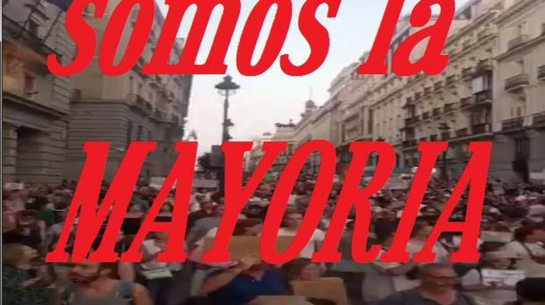 14A Madrid Spain Hundreds of thousands of people demonstrate against killer vaccines.mp4