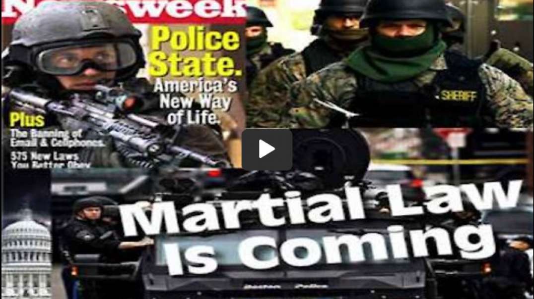 Mandatory Military Control NEW WORLD ORDER "MARTIAL LAW"