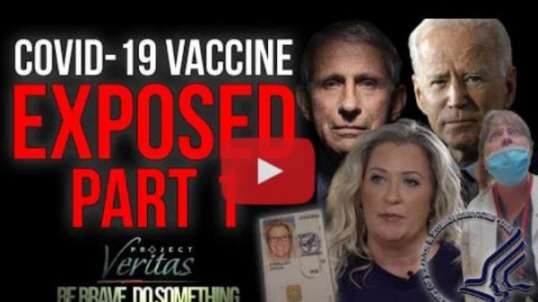 PART 1 Federal Govt HHS Whistleblower Goes Public With Secret Recordings Vaccine is Full of Sh*t